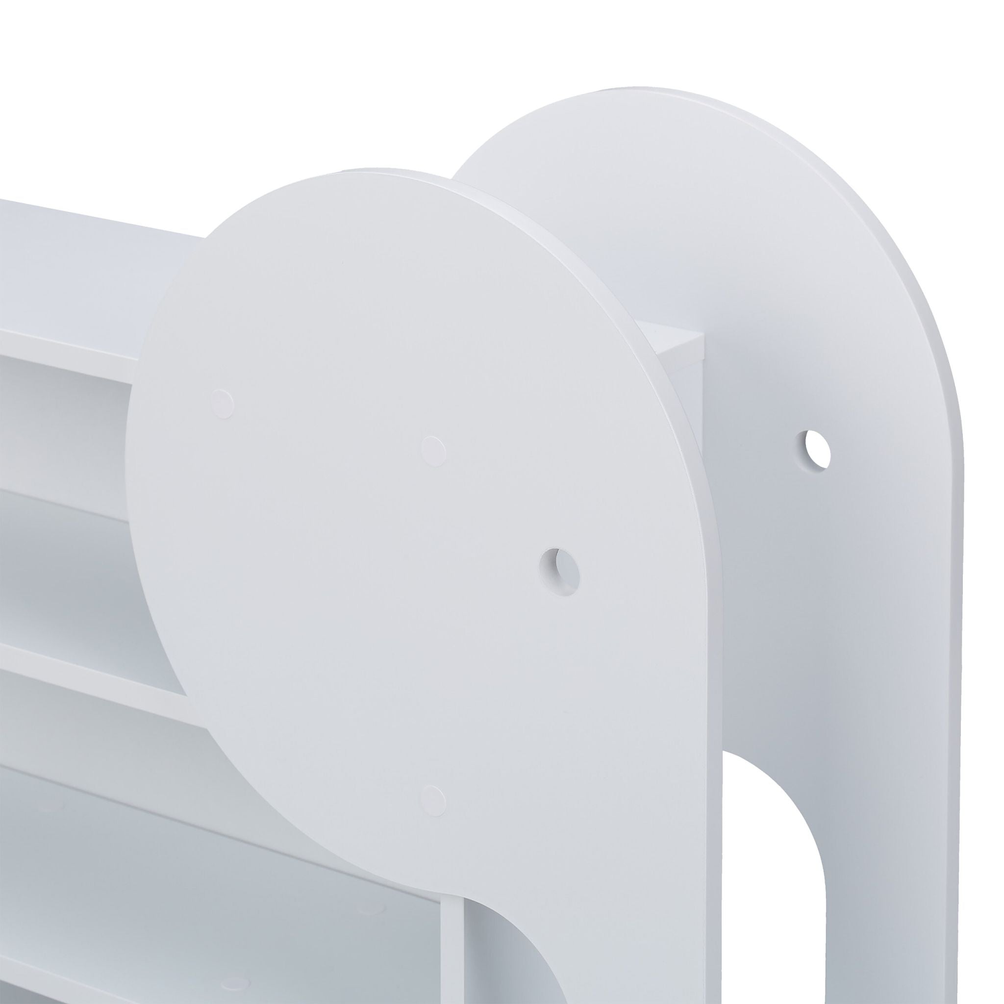 Kinderregal Elefant Weiss von Relaxdays