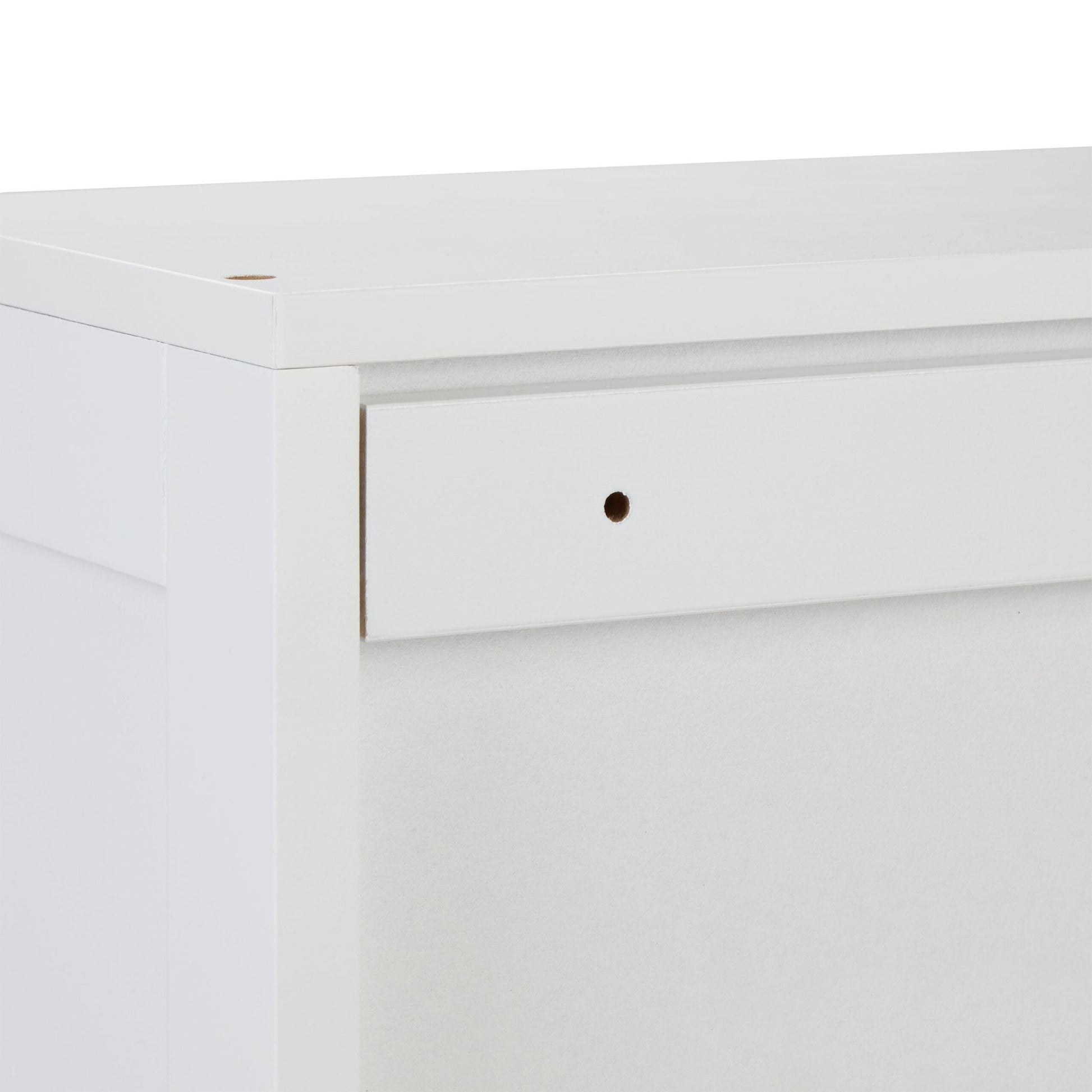 Weisser Hängeschrank Bad Weiss-Creme von Relaxdays