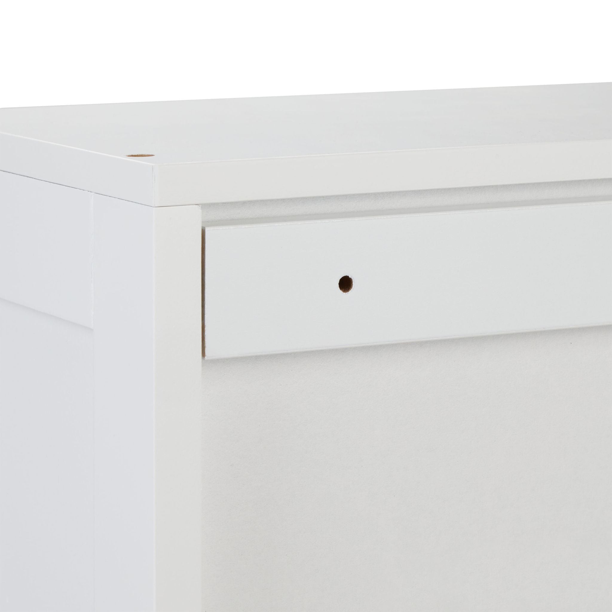 Weisser Hängeschrank Bad Weiss-Creme von Relaxdays