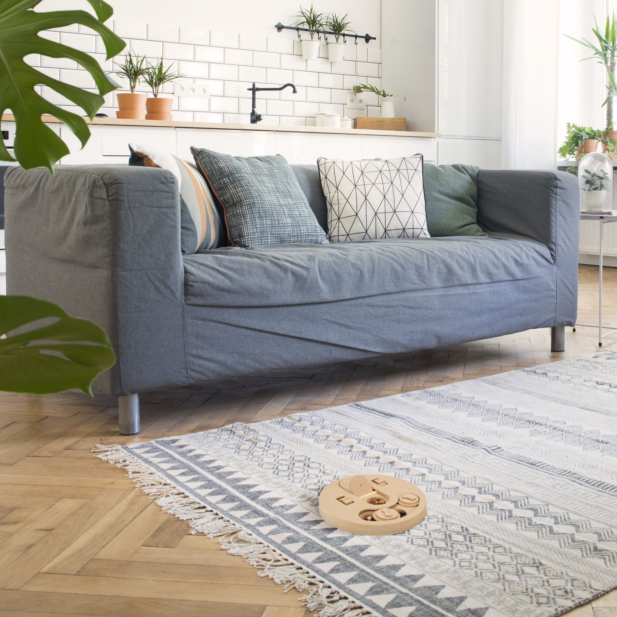 Intelligenzspielzeug für Hunde Hellbraun von Relaxdays