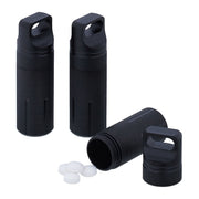 Wasserdichte Kapsel 3er-Set Schwarz von Relaxdays