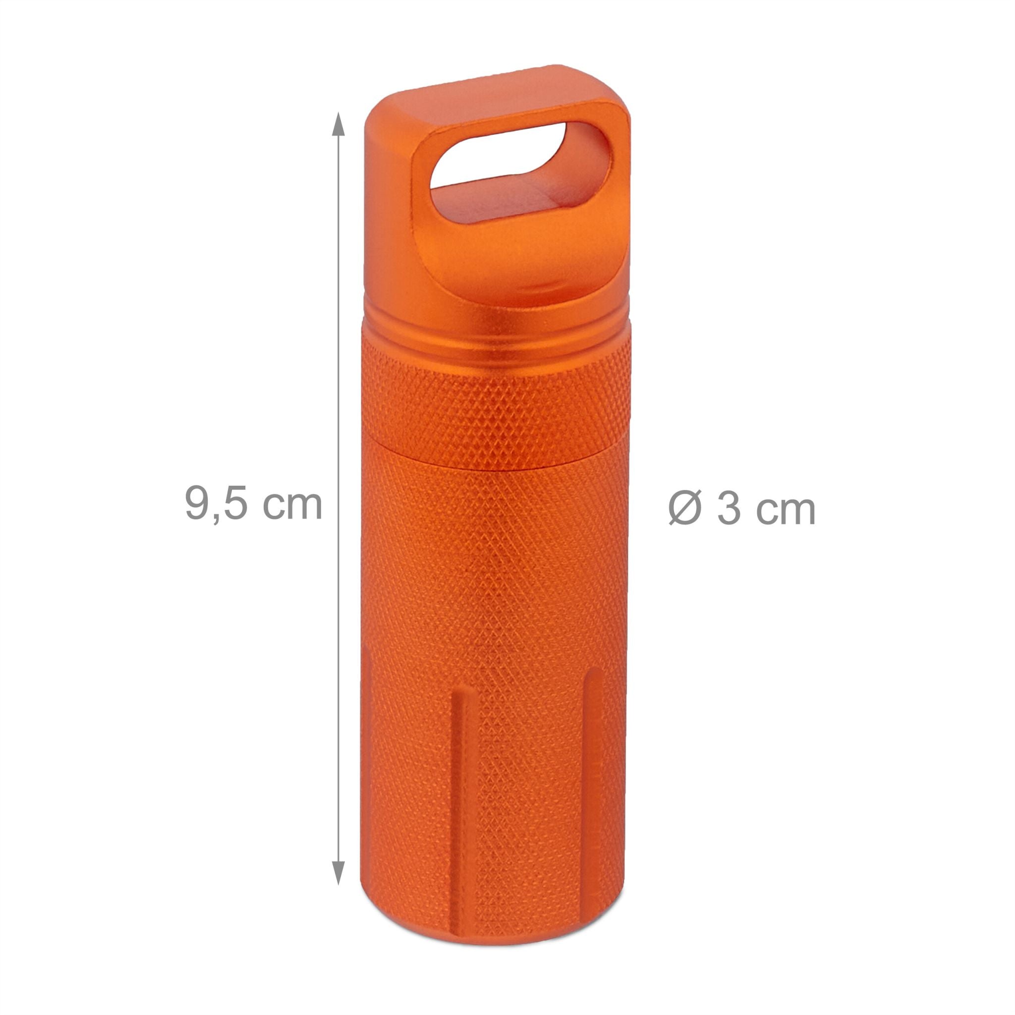 Wasserdichte Kapsel 3er-Set Orange von Relaxdays