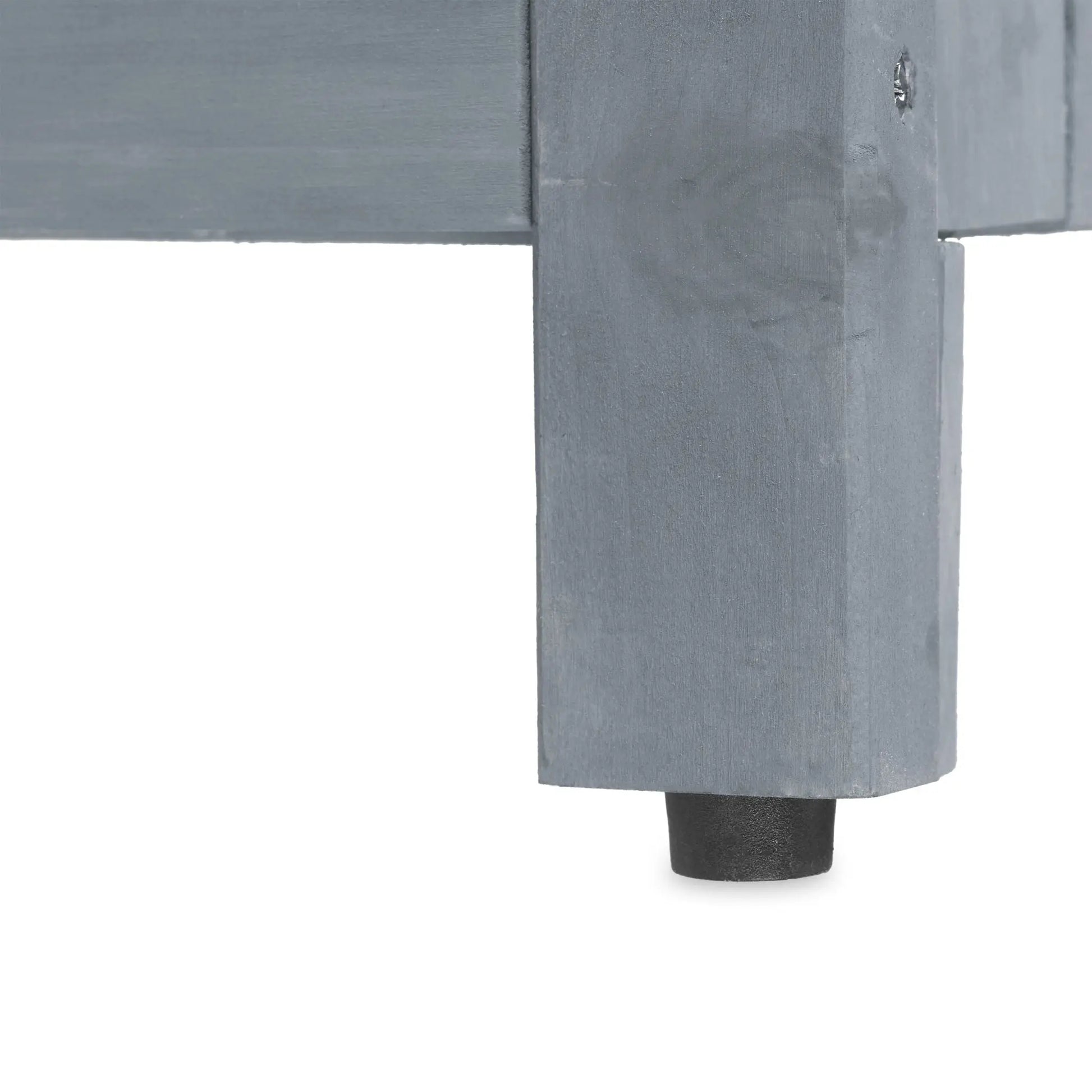 Pflanzkasten mit Spalierwand in Grau Schwarz-Grau von Relaxdays
