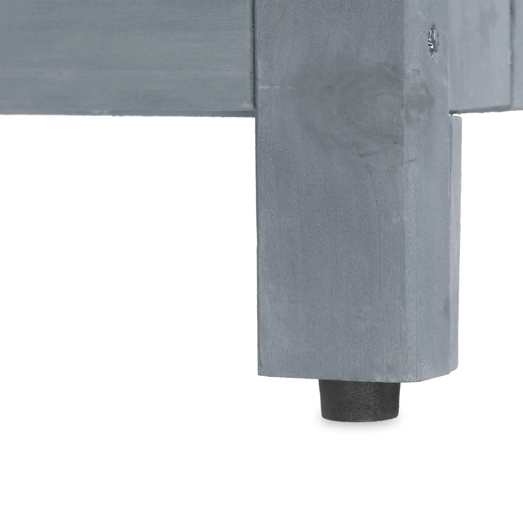 Pflanzkasten mit Spalierwand in Grau Schwarz-Grau von Relaxdays