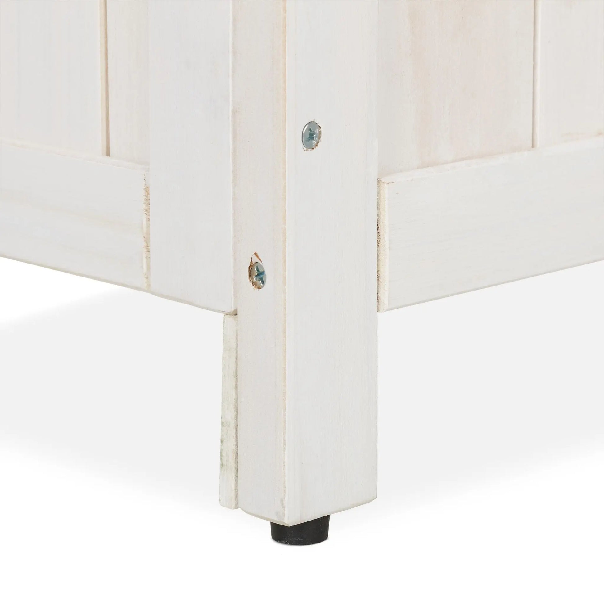 Pflanzkasten mit Spalierwand in Weiss Weiss-Schwarz von Relaxdays