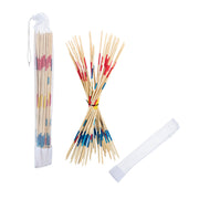 Riesenmikado 50cm 2er-Set Blau-Hellbraun-Rot von Relaxdays