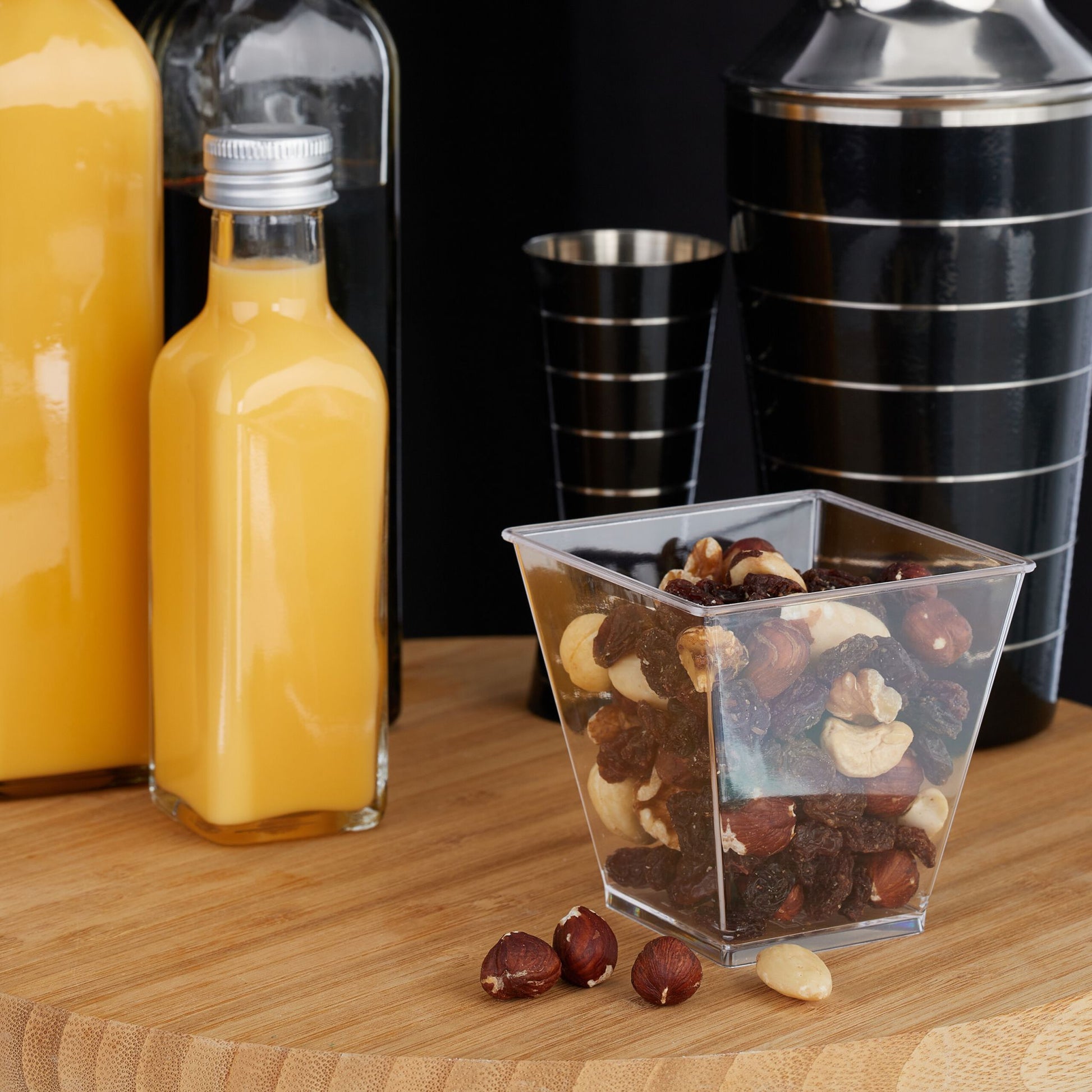 Dessertschalen 50er-Set Transparent von Relaxdays