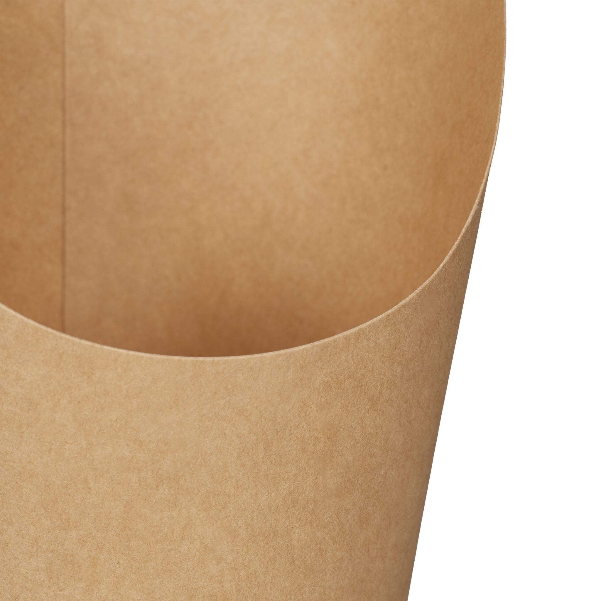 Kraftpapier Becher 100er-Set Hellbraun