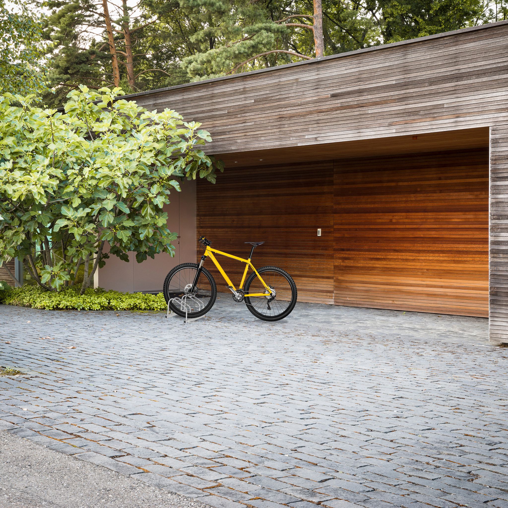 Fahrradständer für 2 Fahrräder Silber von Relaxdays