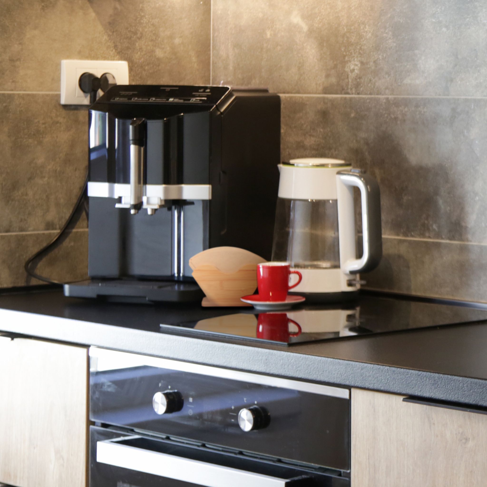 Kaffeefilterhalter Bambus Hellbraun