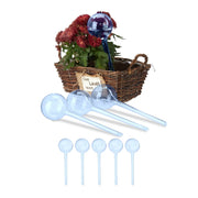 Bewässerungskugeln 9er-Set Hellblau von Relaxdays