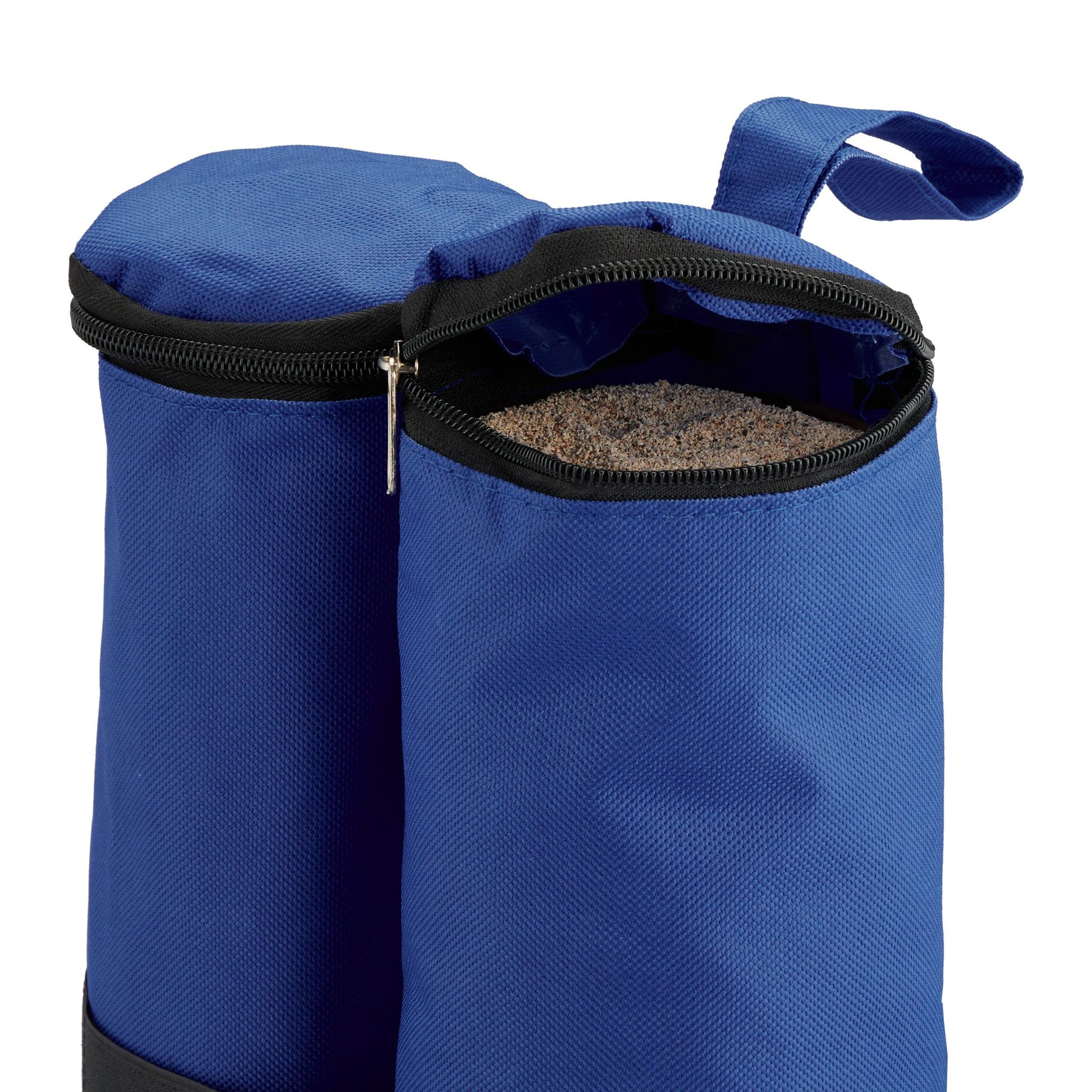 Pavillon Sandsäcke 4er-Set Blau-Schwarz von Relaxdays