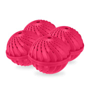 Waschball 4er-Set Pink von Relaxdays