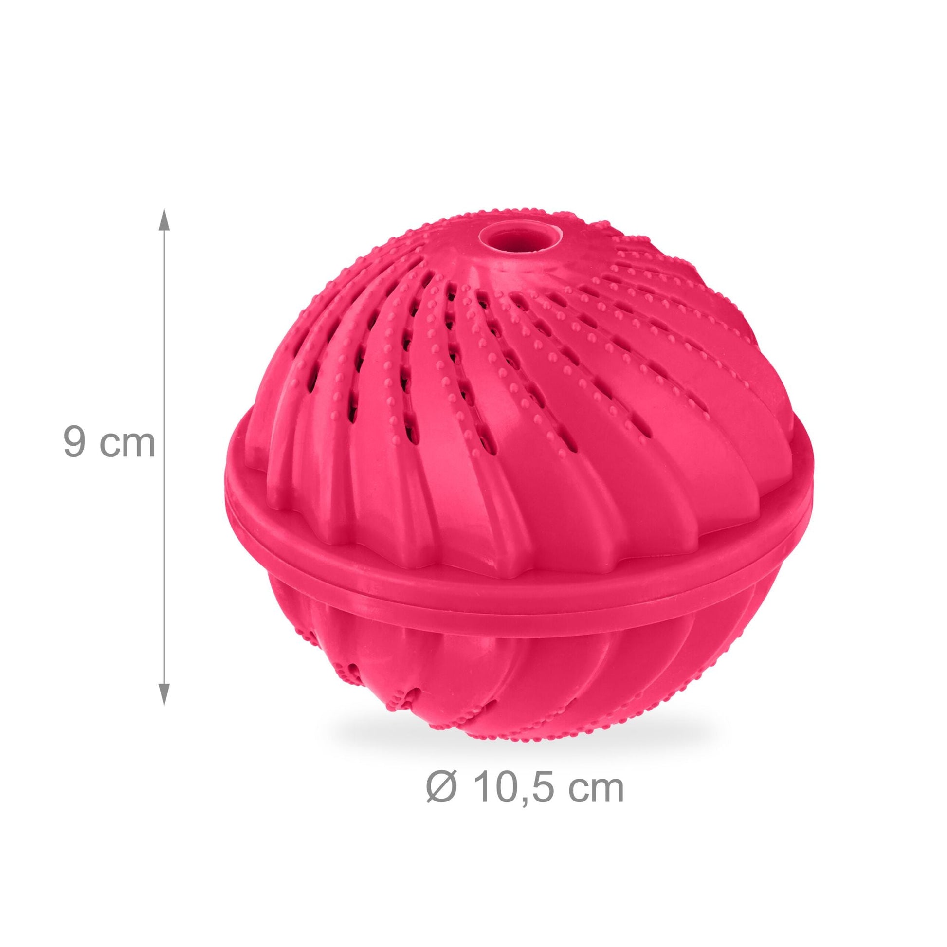 Waschball 4er-Set Pink von Relaxdays