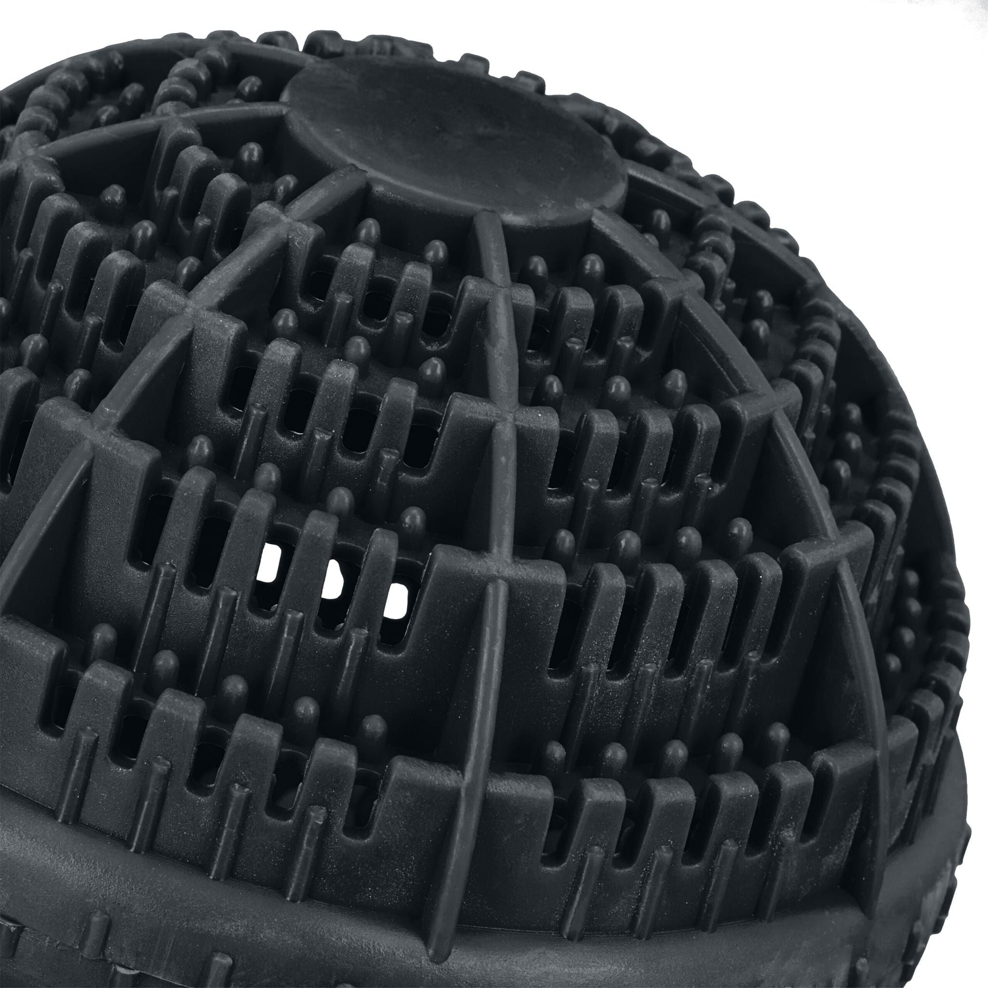 Waschball 4er-Set Schwarz von Relaxdays