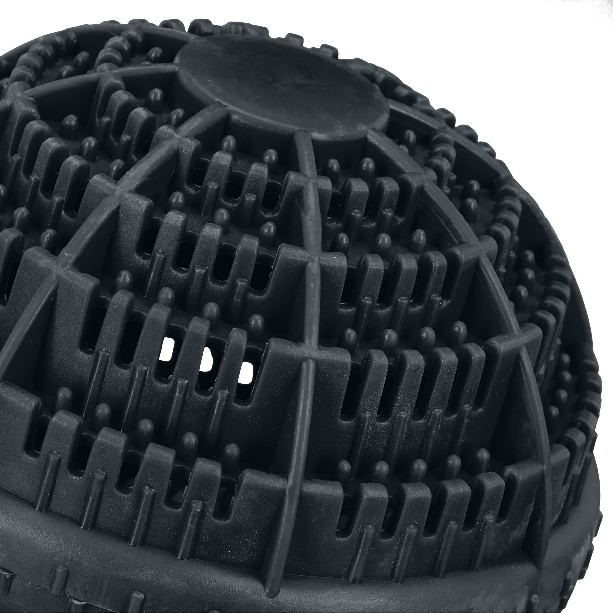 Waschball 4er-Set Schwarz von Relaxdays