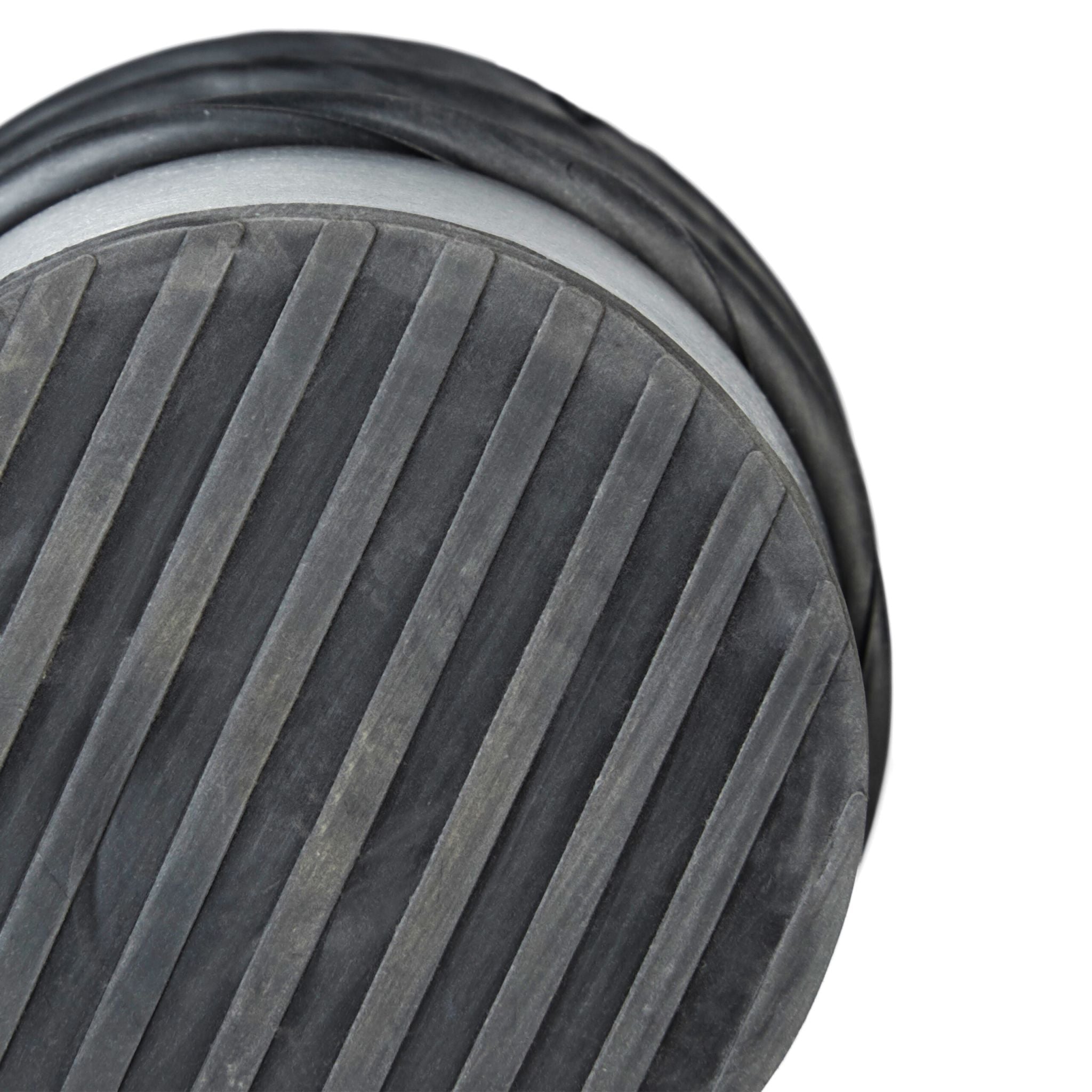 Türstopper mit Griff 2er-Set Schwarz-Silber von Relaxdays