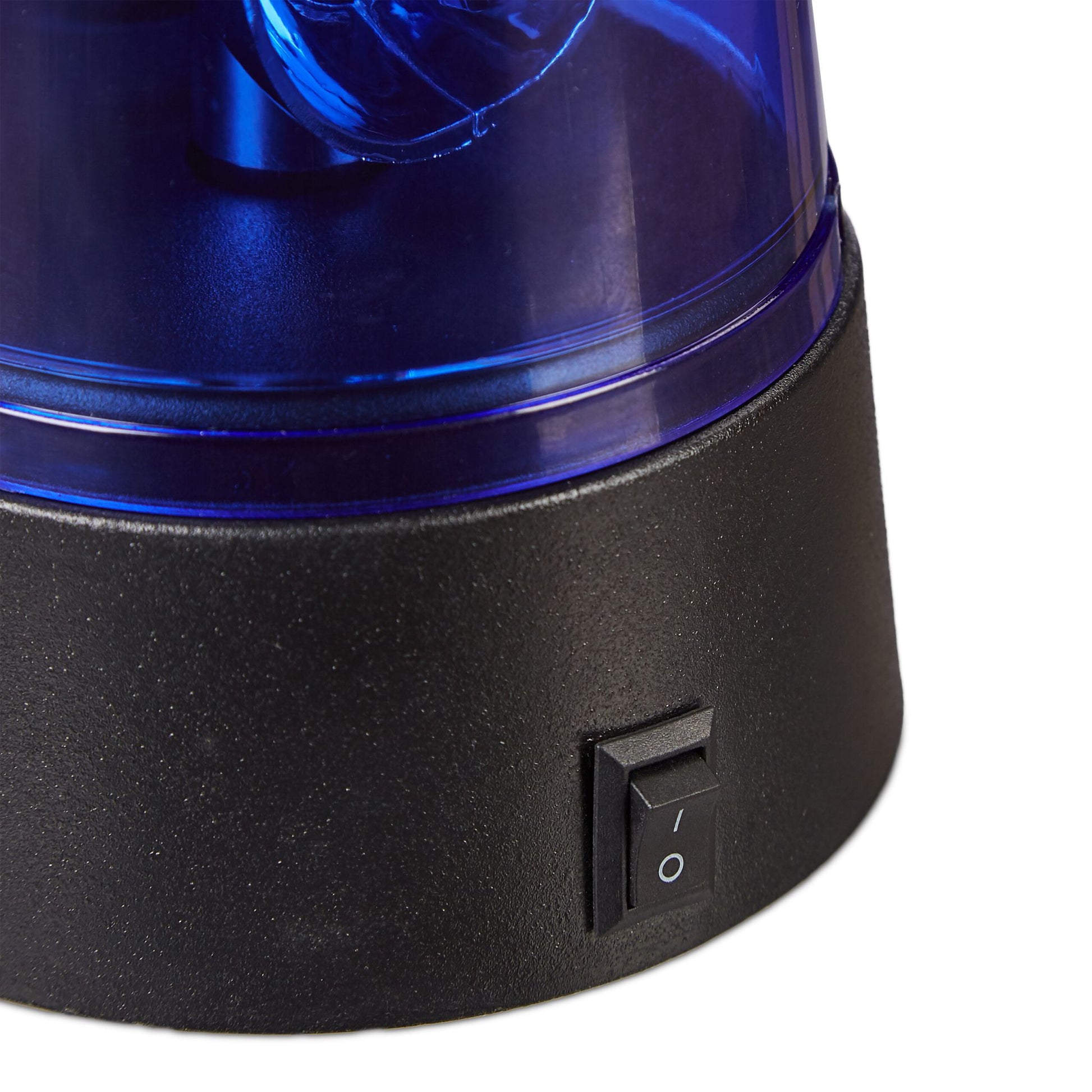 LED Blaulicht 3er-Set Blau-Schwarz von Relaxdays