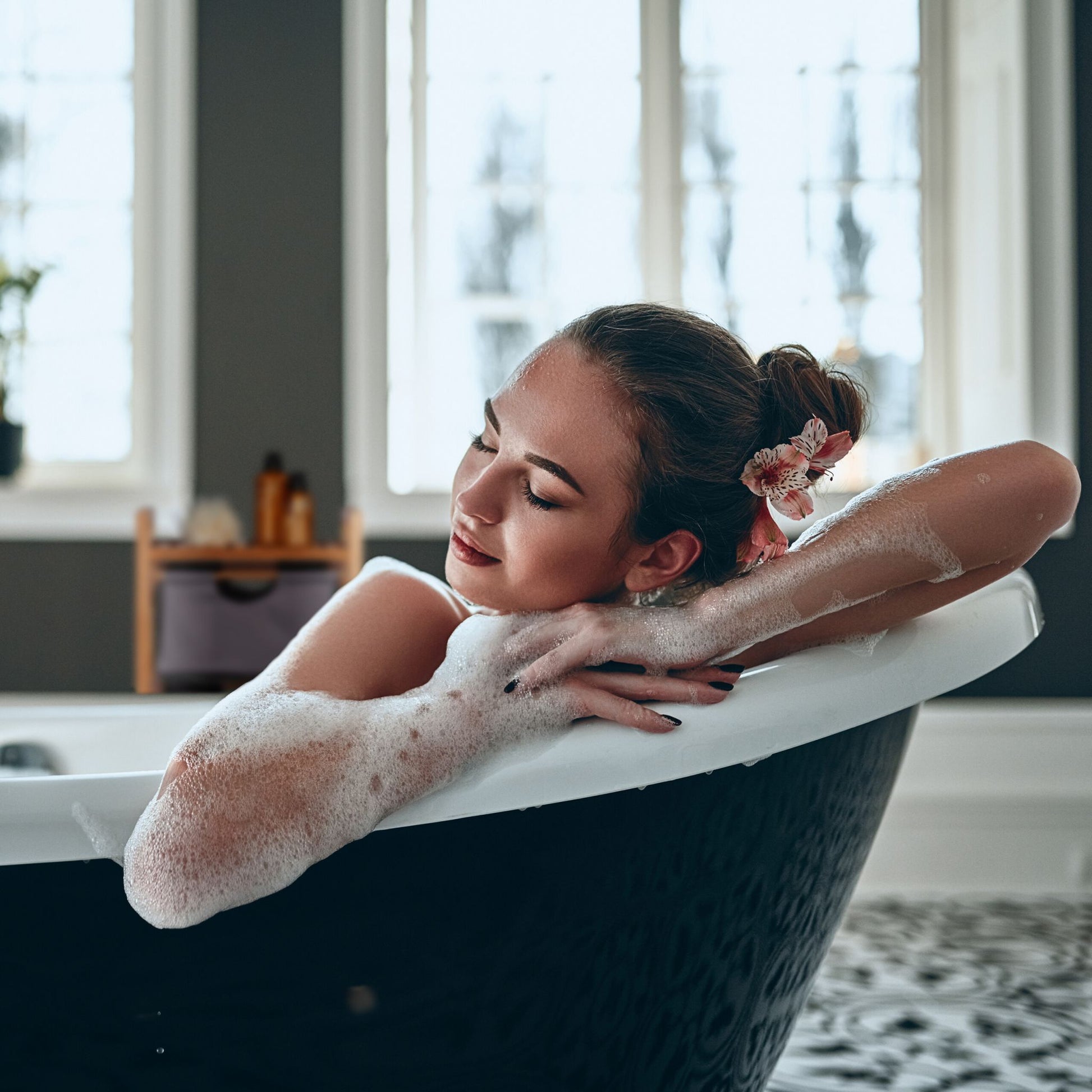 Badregal mit 3 Wäschekörben grau Hellbraun-Schwarz-Grau von Relaxdays
