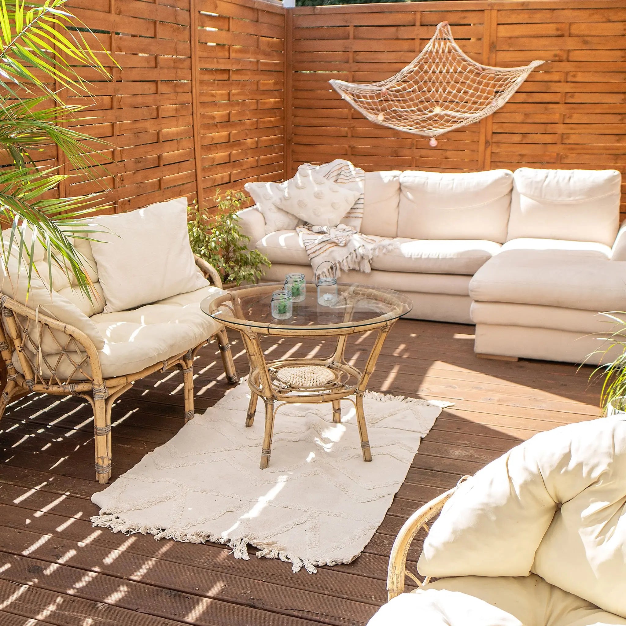 Windlicht Glas 12er-Set Schwarz-Transparent von Relaxdays
