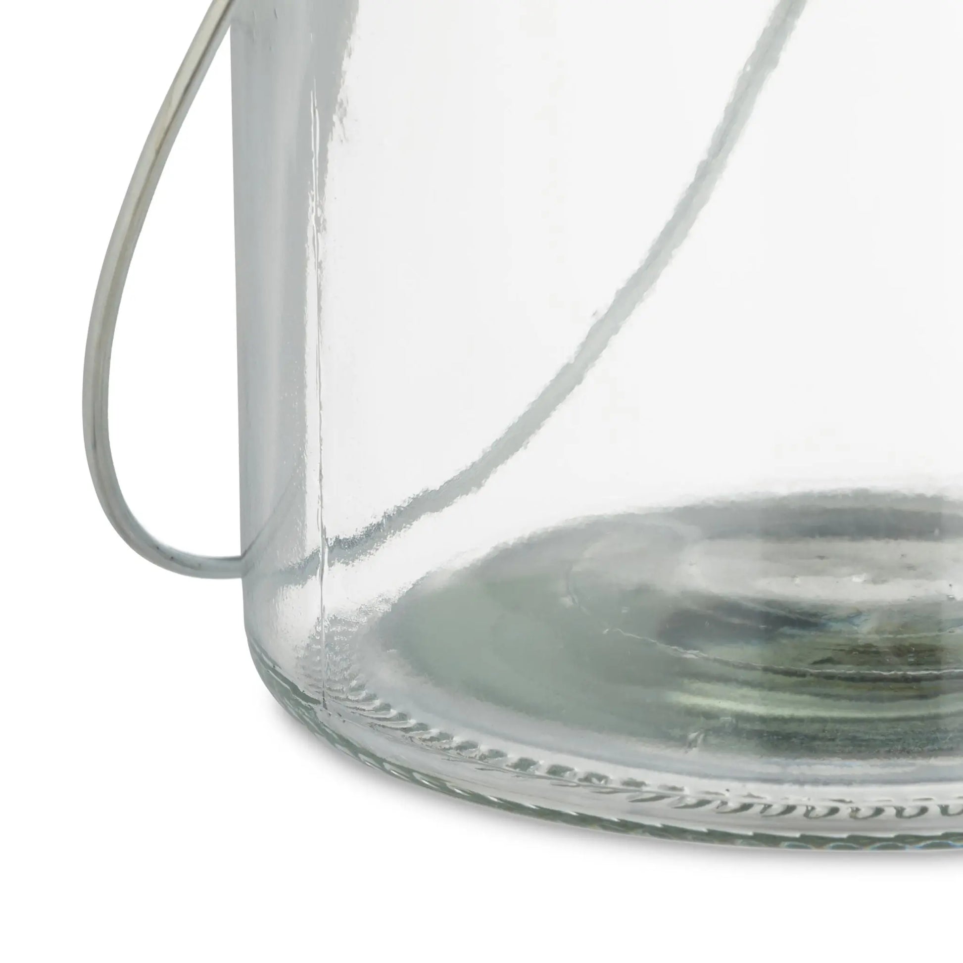 Windlicht Glas 12er-Set Silber-Transparent von Relaxdays