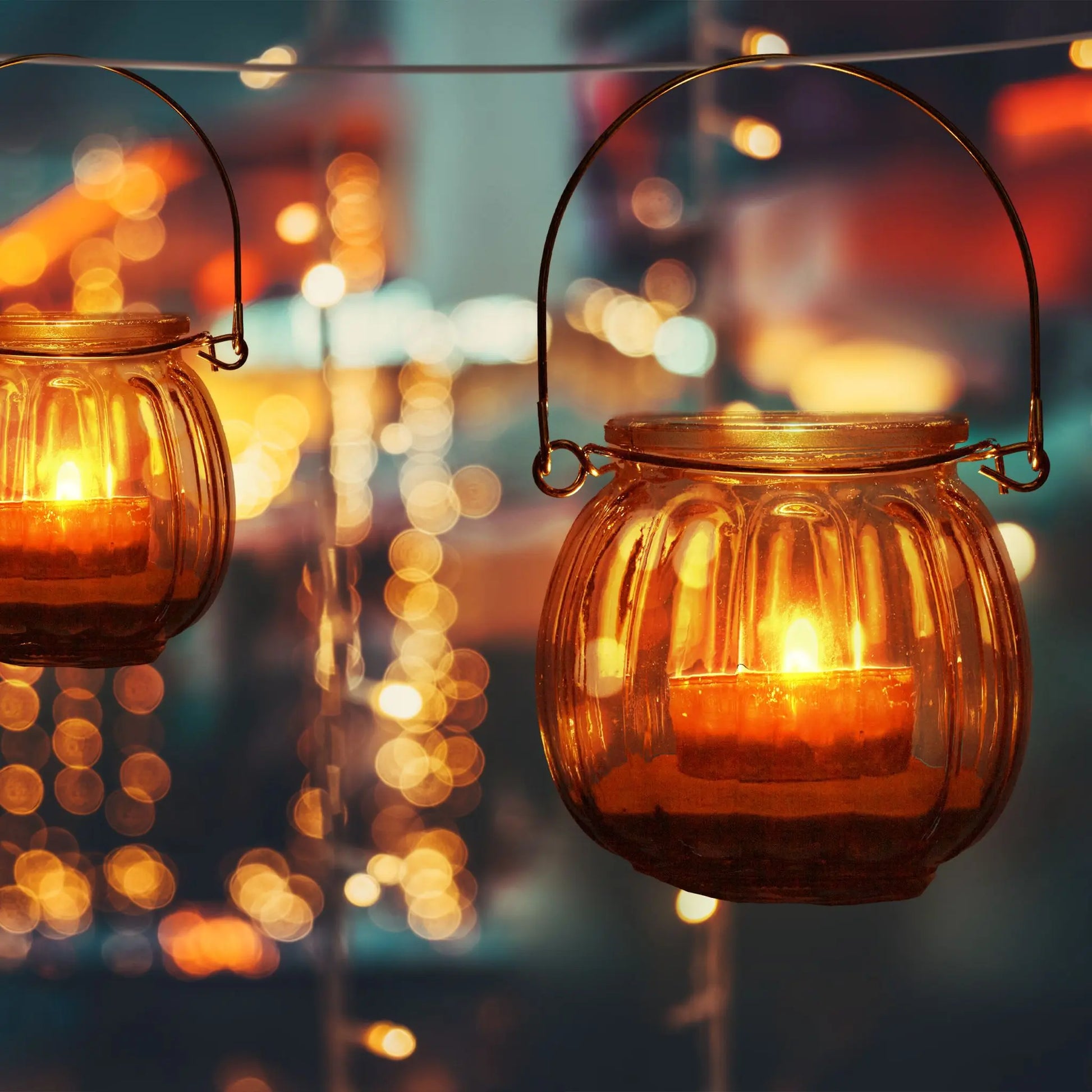 Windlicht Glas 12er-Set Silber-Transparent von Relaxdays