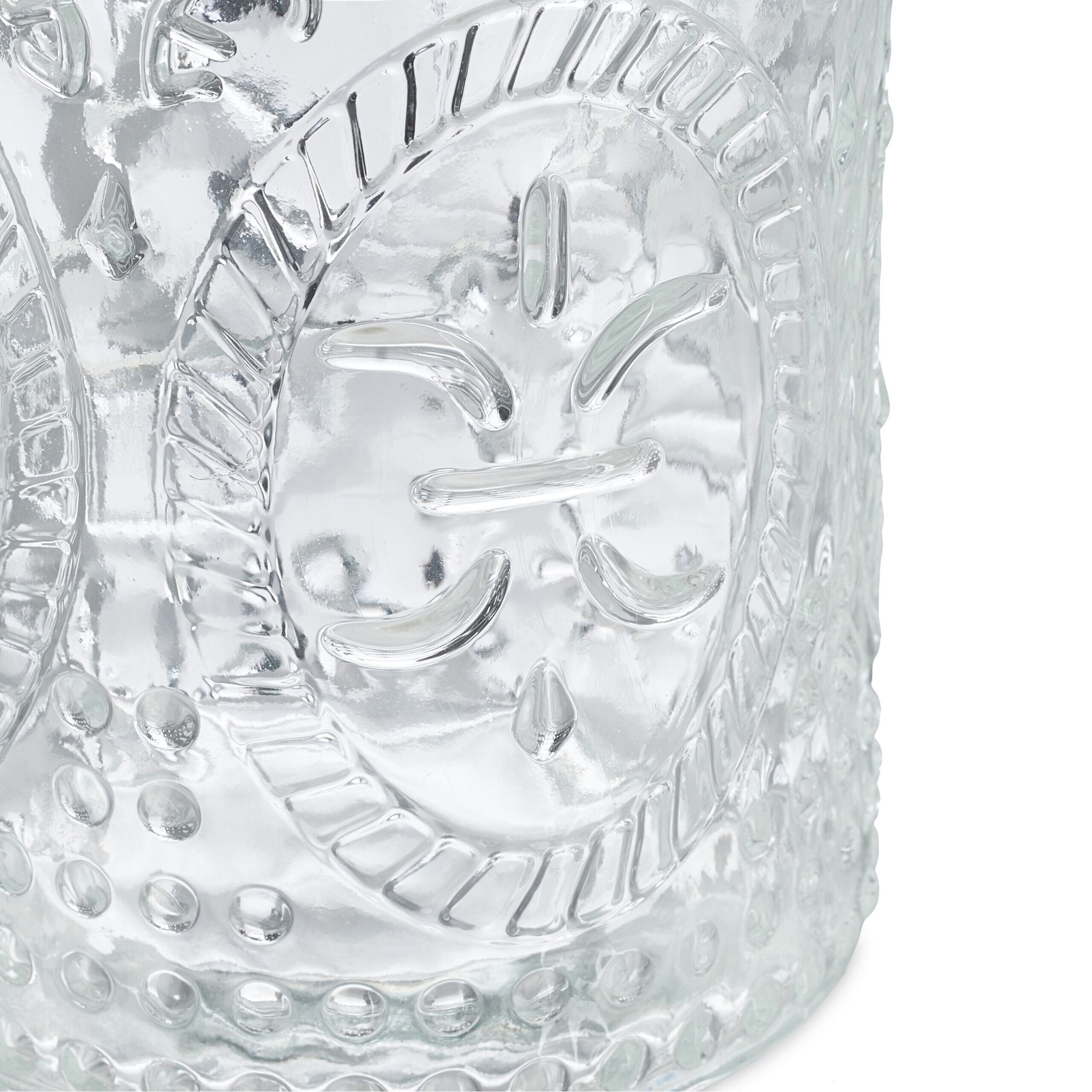 Vintage Windlicht 12er-Set Hellbraun-Transparent von Relaxdays
