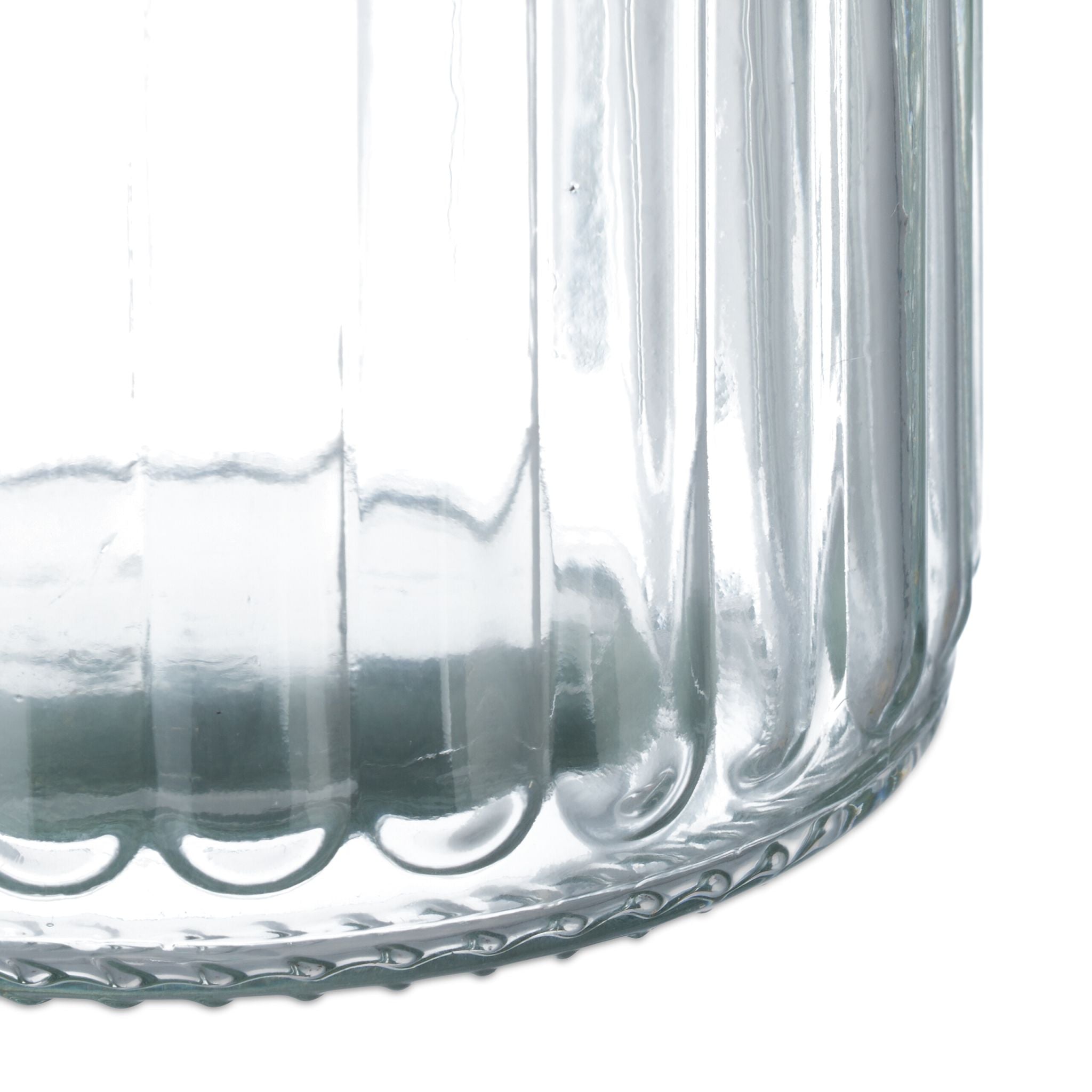 Windlicht 12er-Set Weiss-Transparent von Relaxdays