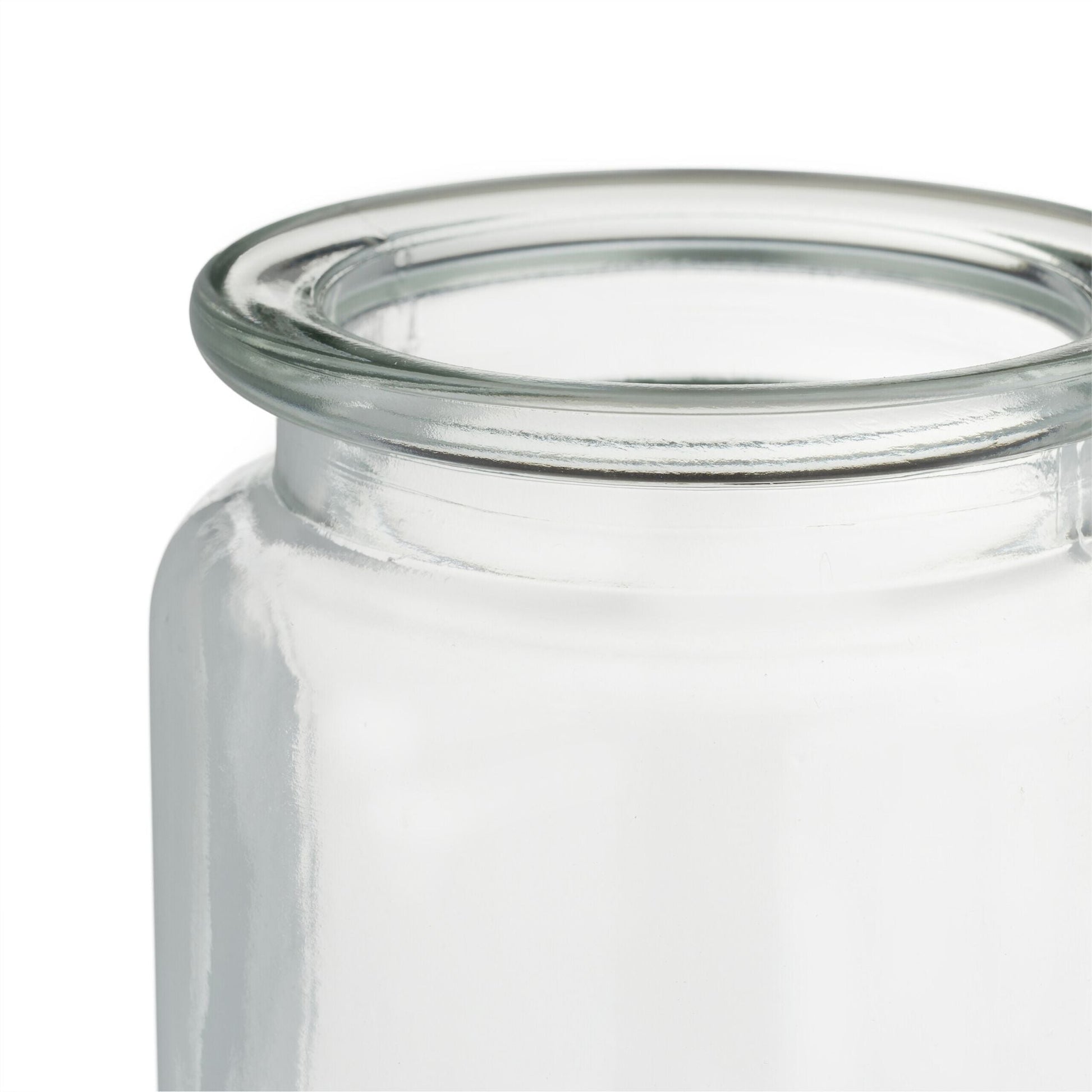 Windlicht 12er-Set Transparent von Relaxdays