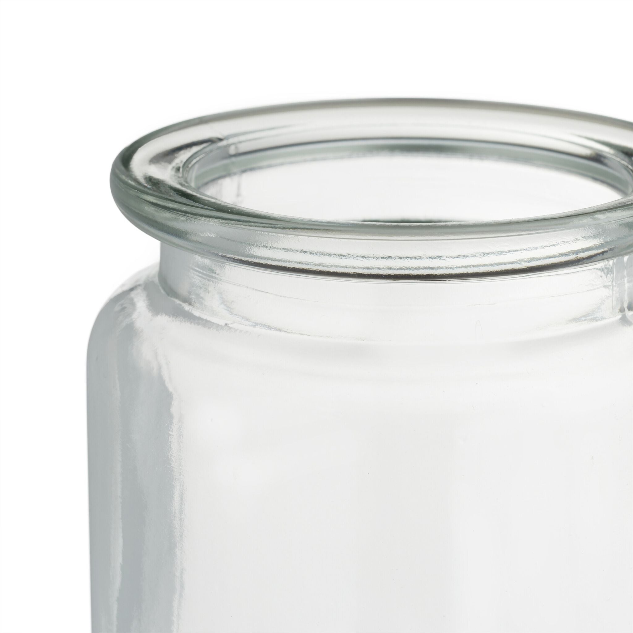 Windlicht 12er-Set Transparent von Relaxdays