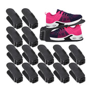 Schuhstapler 15er-Set Schwarz von Relaxdays