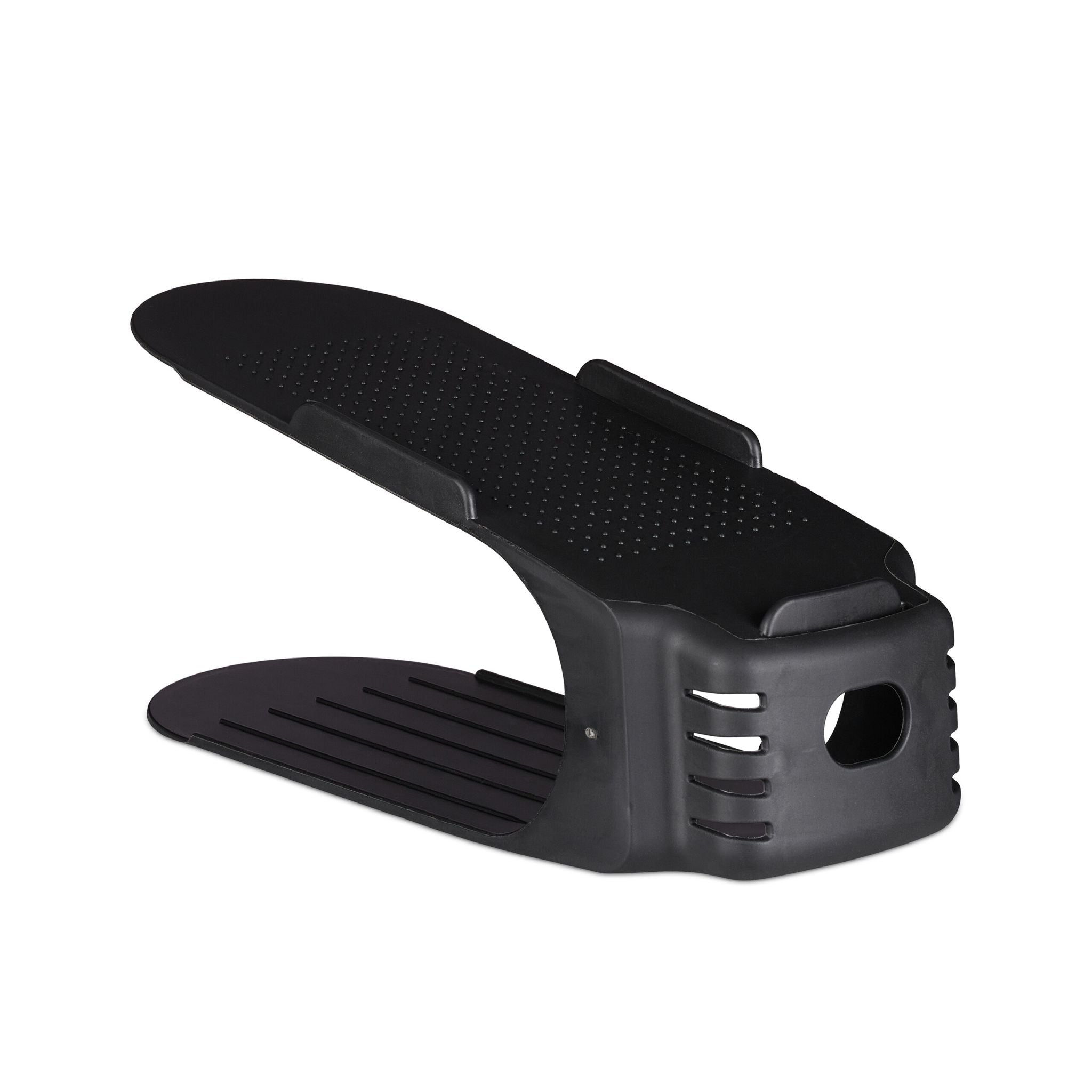 Schuhstapler 20er-Set Schwarz von Relaxdays