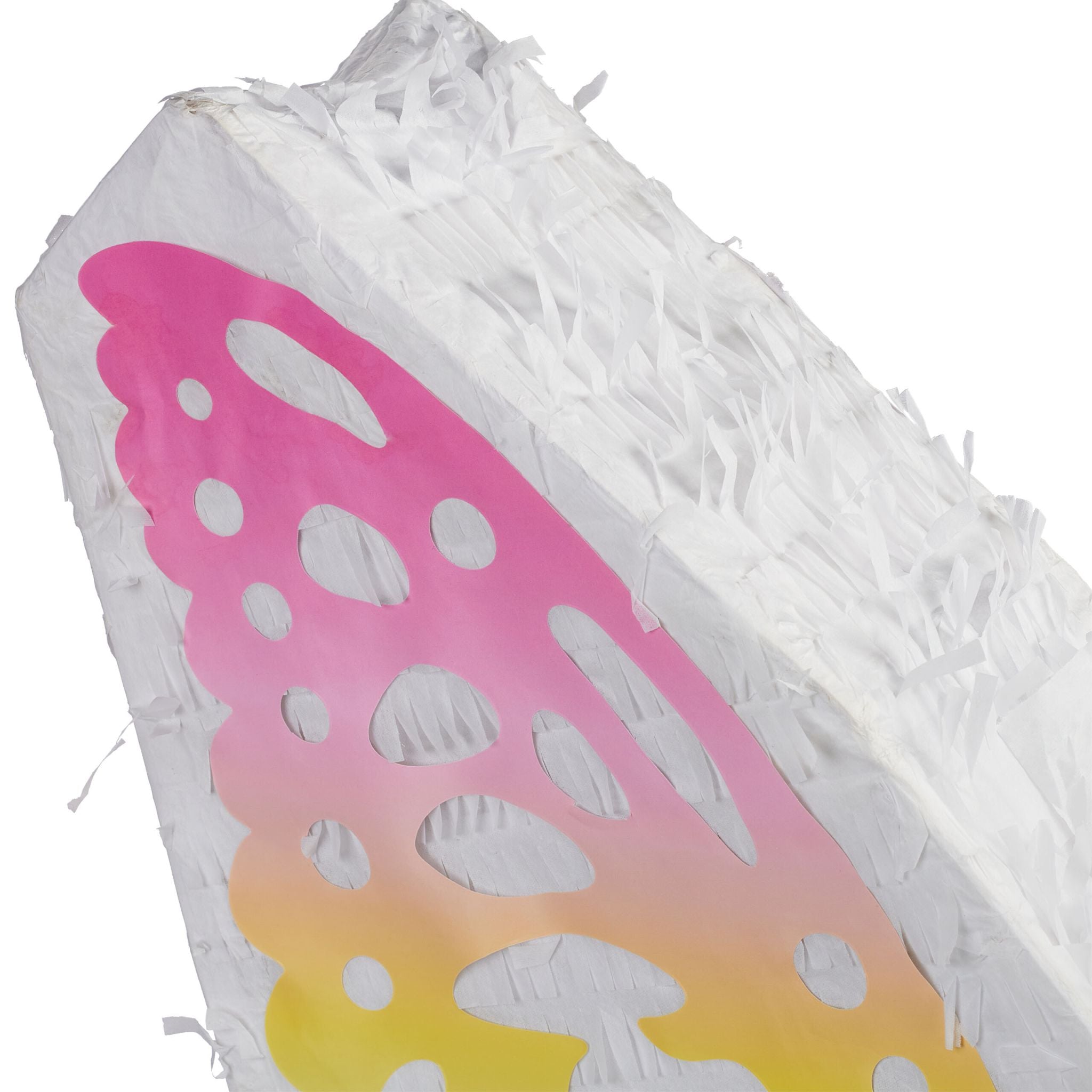 Pinata Schmetterling Weiss-Lila-Rosa von Relaxdays