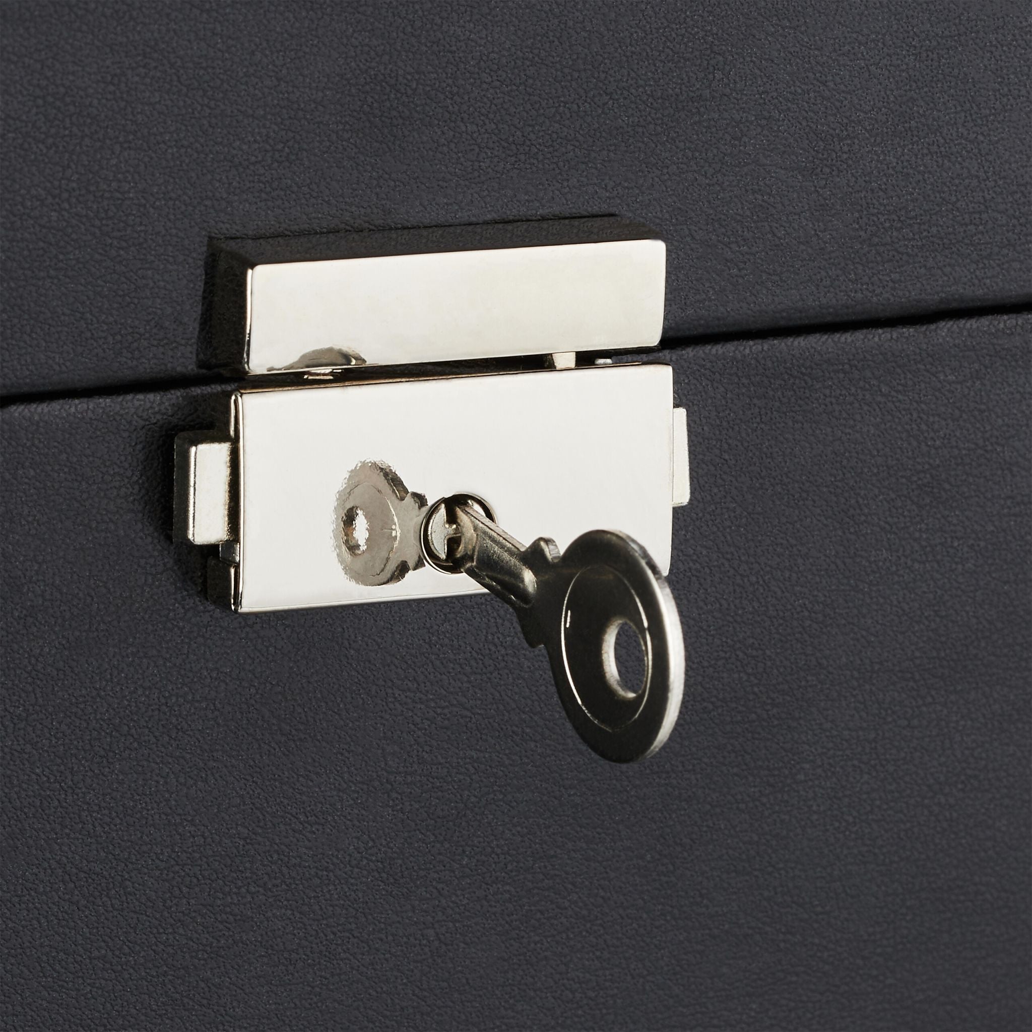 Schmuckkasten mit Spiegel Schwarz-Silber-Grau von Relaxdays