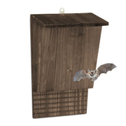 Fledermauskasten Holz Braun von Relaxdays