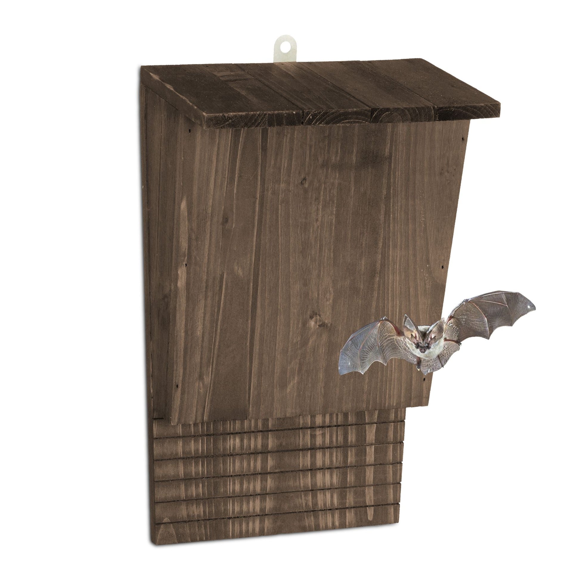 Fledermauskasten Holz Braun von Relaxdays