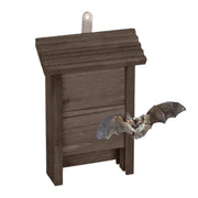 Fledermauskasten Holz Braun von Relaxdays