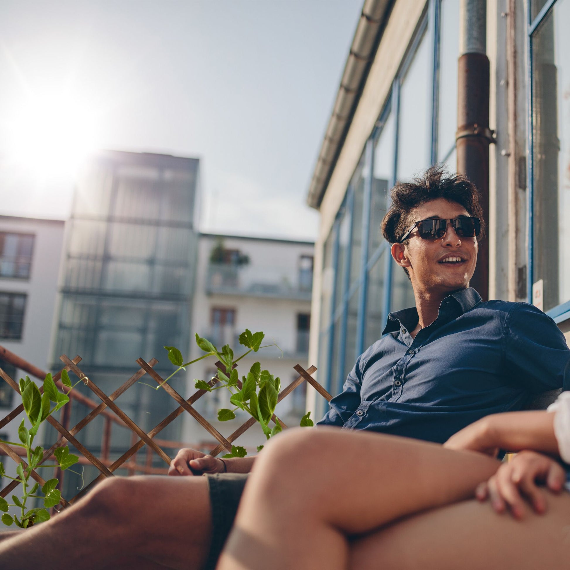 Ausziehbares Rankgitter natur Hellbraun von Relaxdays
