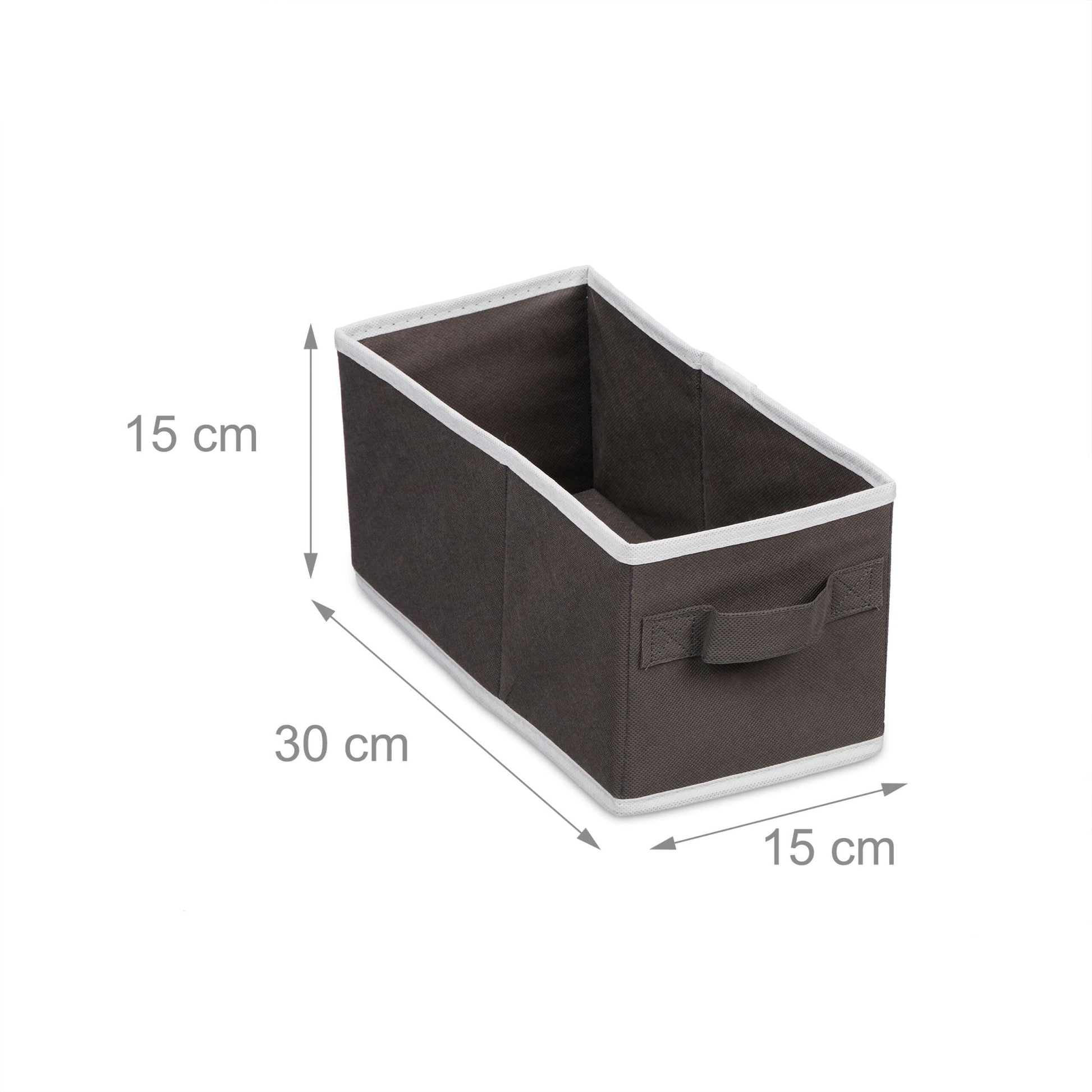 Hängeregal Kleiderschrank 7 Fächer Anthrazit-Weiss von Relaxdays