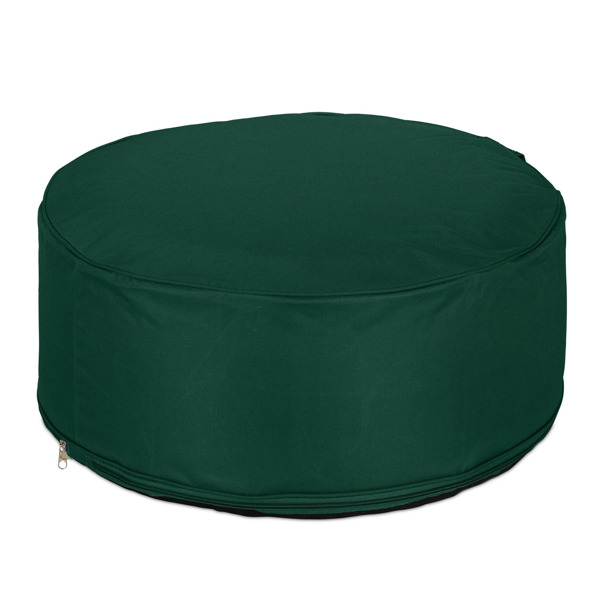 Aufblasbarer Hocker in Grün Dunkelgrün von Relaxdays