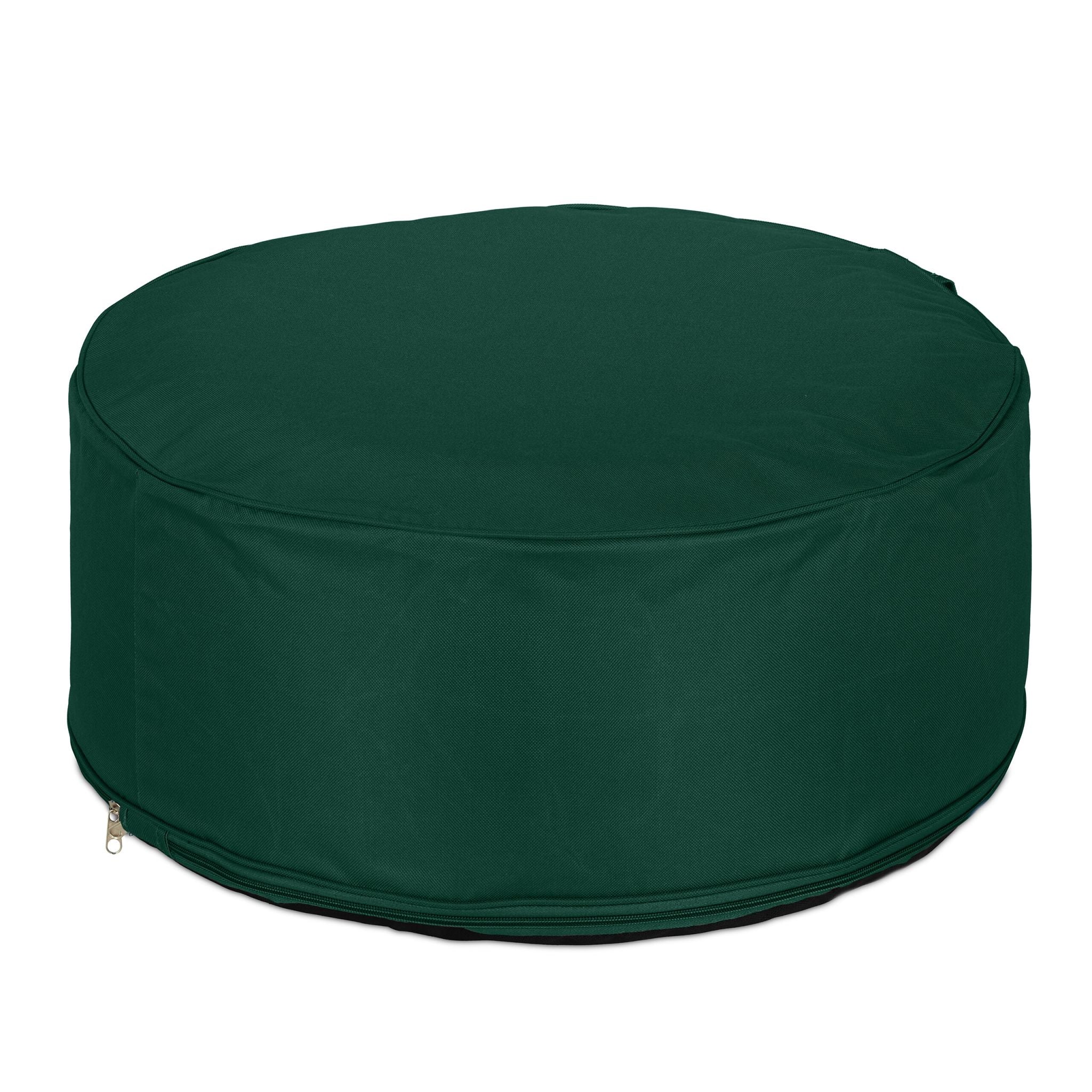 Aufblasbarer Hocker in Grün Dunkelgrün von Relaxdays