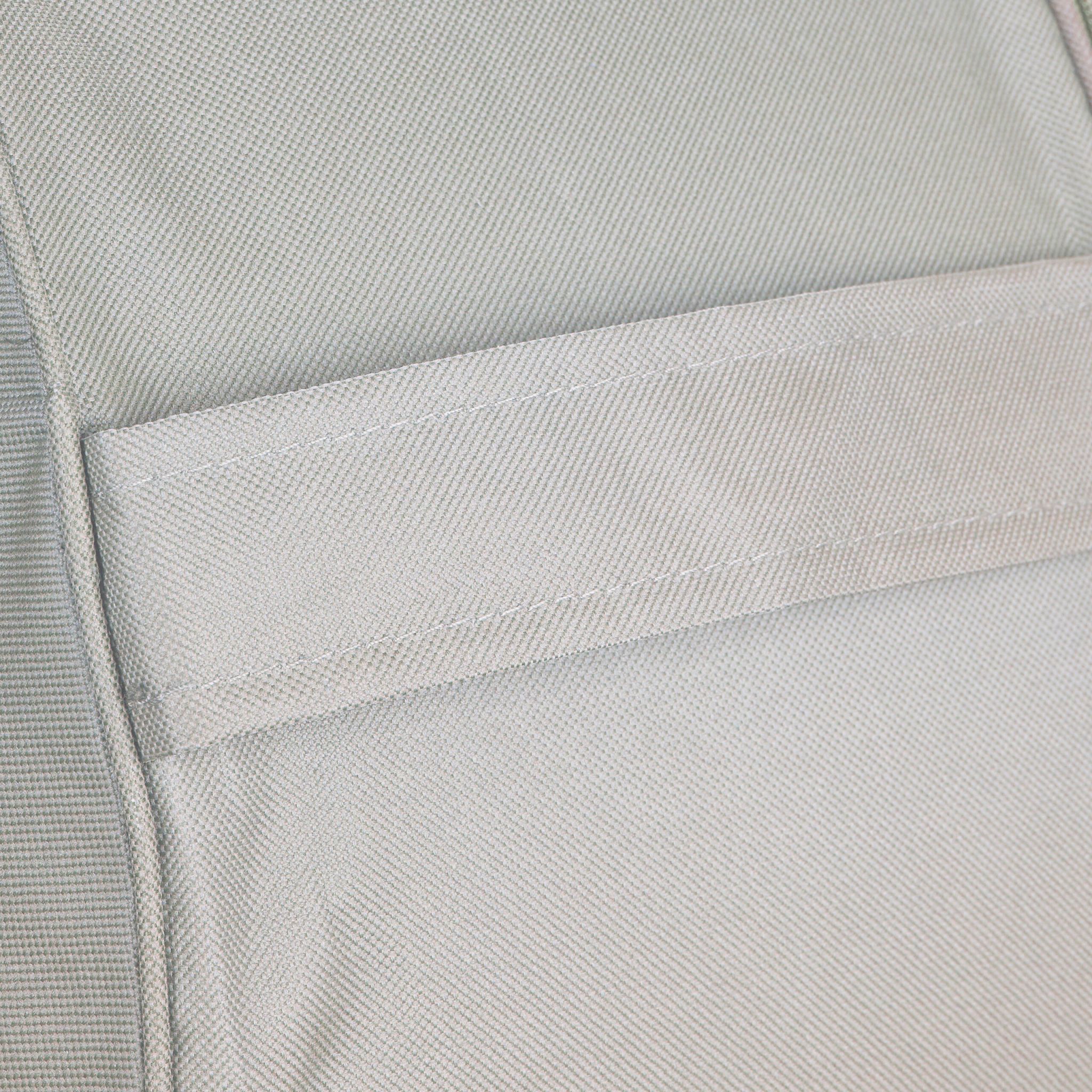 Aufblasbarer Hocker in Creme Creme von Relaxdays