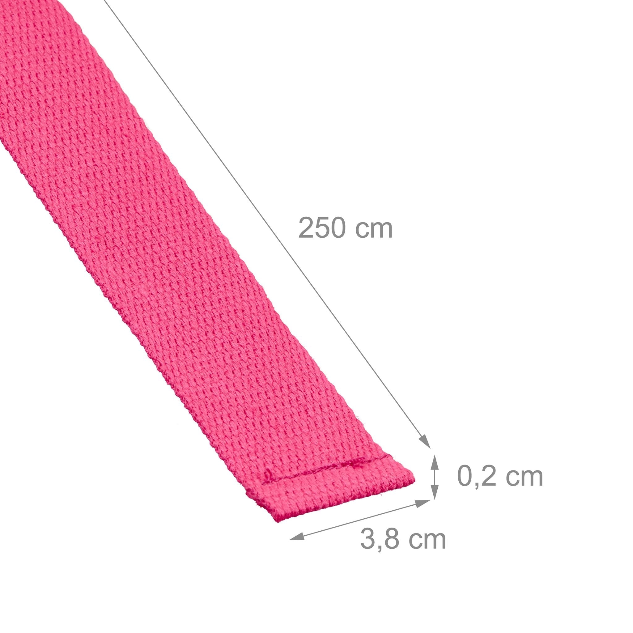 Yogagurte 2er-Set Pink von Relaxdays