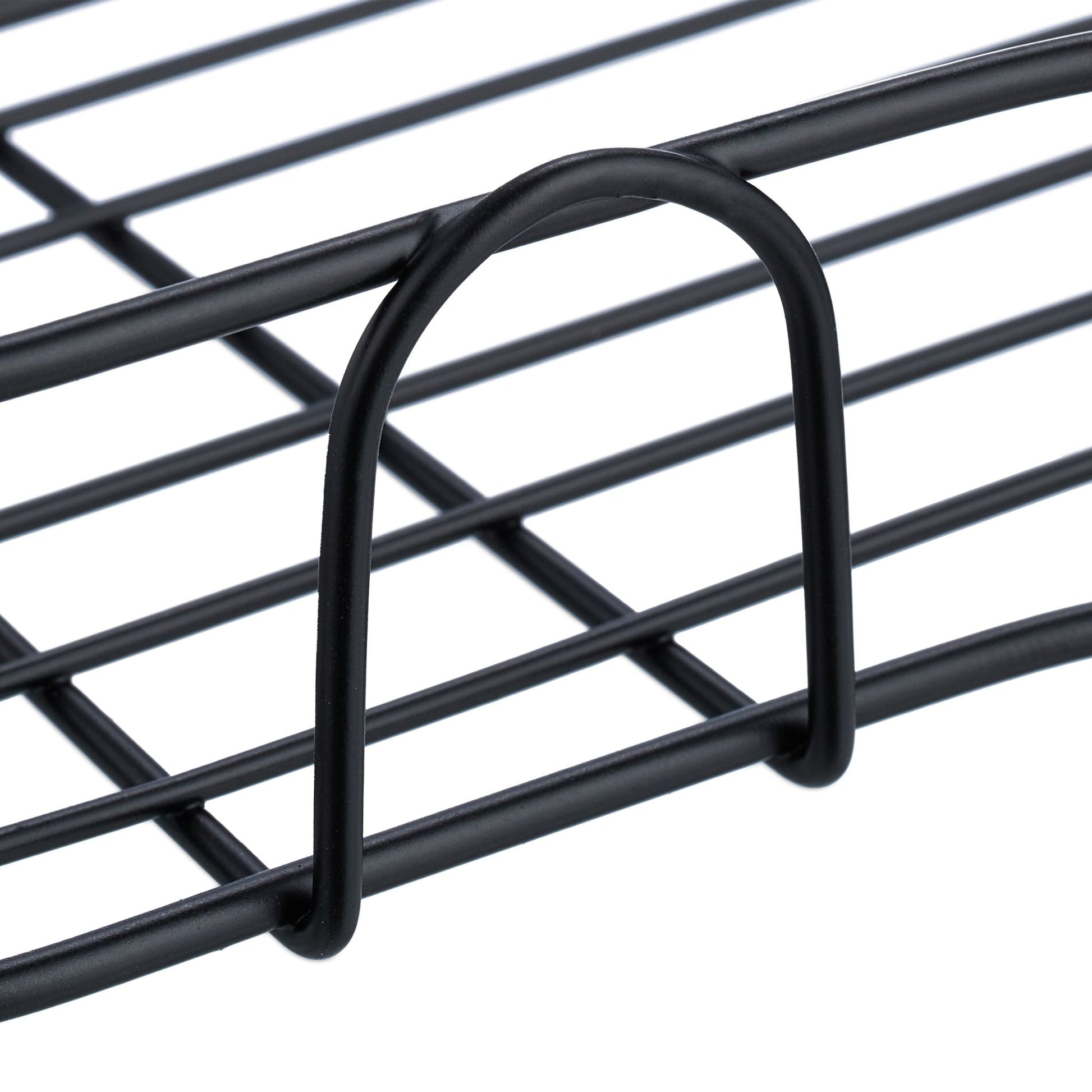 Duschablage ohne Bohren 2er-Set Schwarz von Relaxdays