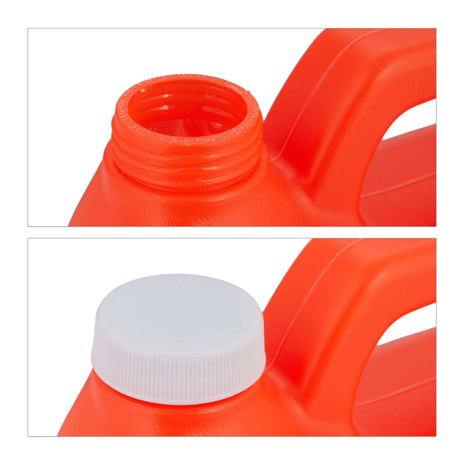 Seifenblasen Nachfüllkanister 2L Orange-Schwarz von Relaxdays
