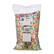 Konfetti Glitzer 1kg Blau-Grün-Rot von Relaxdays