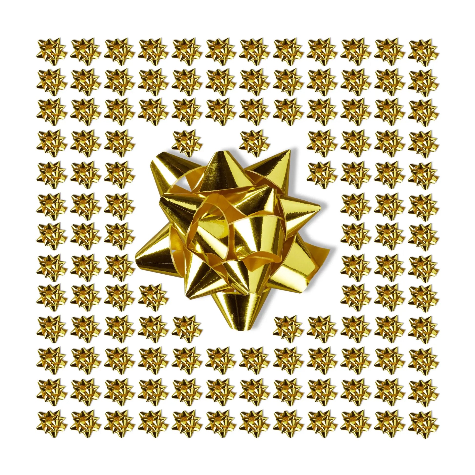 Geschenkschleifen 200er-Set Gold von Relaxdays