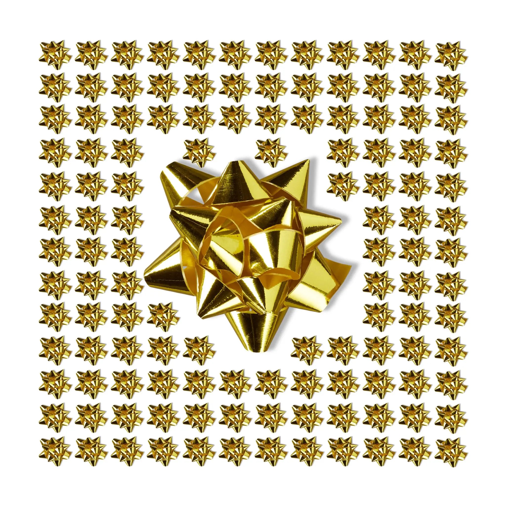 Geschenkschleifen 200er-Set Gold von Relaxdays