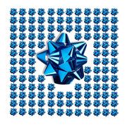 Geschenkschleifen 200er-Set Blau von Relaxdays