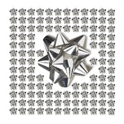 Geschenkschleifen 200er-Set Silber von Relaxdays
